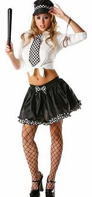 Policewoman Tutu Costume - One Size