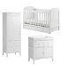 Single Wardrobe, Changing Unit, Cot Bed &