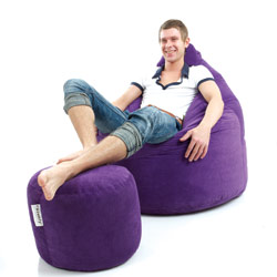 Jumbo Cord Pear Chair Beanbag