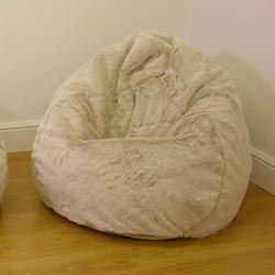 Polar Slouchbag Extra Large faux fur bean bags