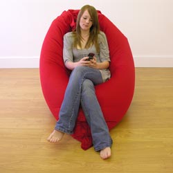 Squashy Squarbie 4 in 1 Faux Suede Bean Bag