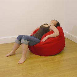 Teenbean Large faux suede bean bag