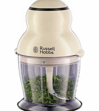 Russell Hobbs 19030 Creations Mini Chopper - Cream