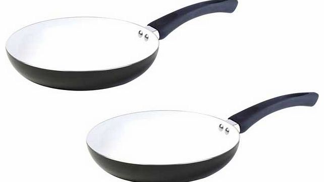 20 and 24cm Ceramic Frying Pan Set