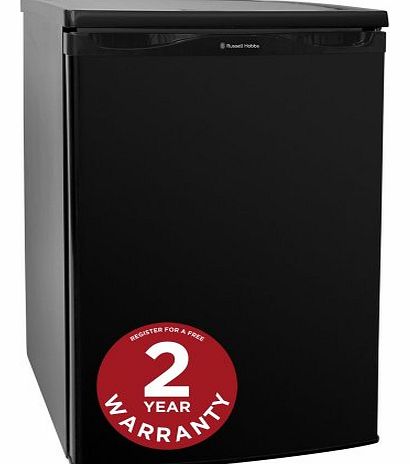 RHUCF55B 55cm Wide Black Under Counter Fridge