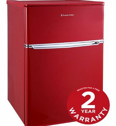 RHUCFF48R 48cm Red Under Counter Fridge Freezer