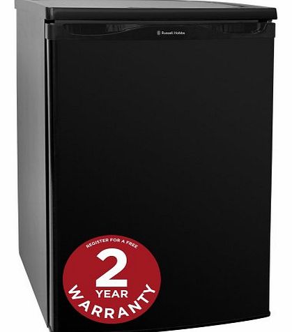 RHUCLF55B 55cm Wide Black Under Counter Larder Fridge