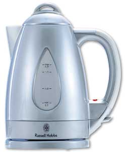 RUSSELL HOBBS Silver Plastic Montana Kettle