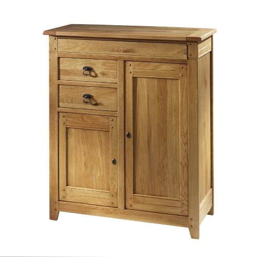 Rustic Oak Furniture Rustic Oak Sideboard Tall