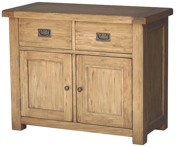 rustic Oak Small Sideboard