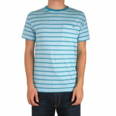 Mens Rusty Tyrant Pocket Tee Deep Turquoise