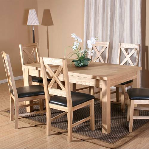 Solid Ash Dining set 1