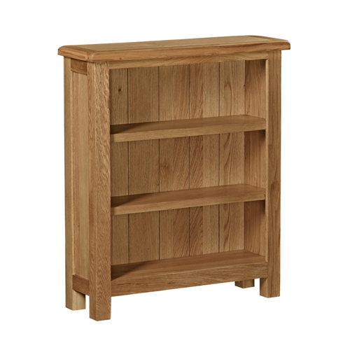 Salisbury Petite Oak Low Bookcase 596.075