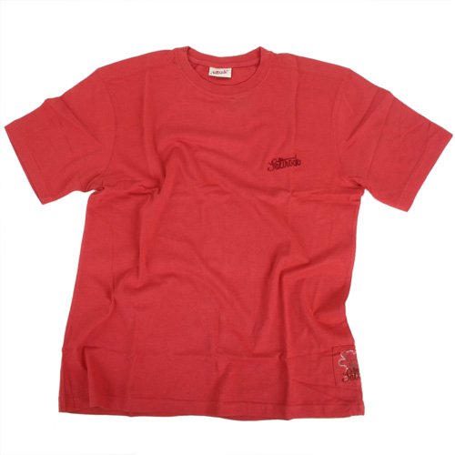 Mens Saltrock Running Man Tee Baked Apple Red