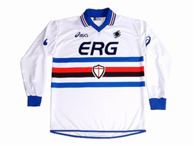 Ascis Sampdoria away L/S 03/04