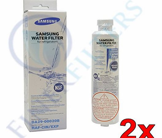 2 x Original Samsung Filter DA29-00020B / HAF-CIN/EXP