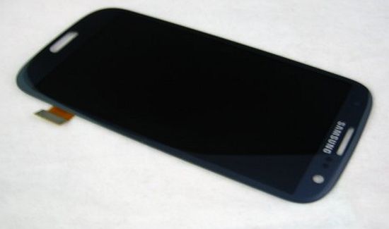 Samsung Galaxy S3 SIII GT-i9300 ~ Pebble Blue Full Front LCD Display   Touch Screen ~ Mobile Phone Repair Part Replacement