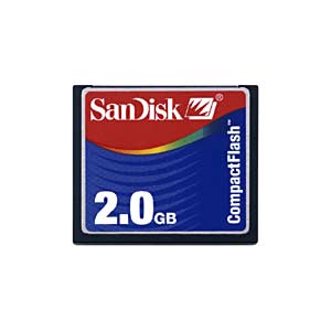 Sandisk 2Gb Compact Flash Card