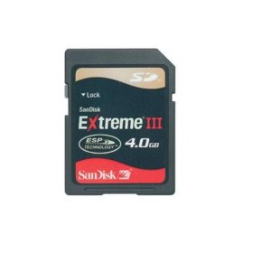 4gb extreme III sd card