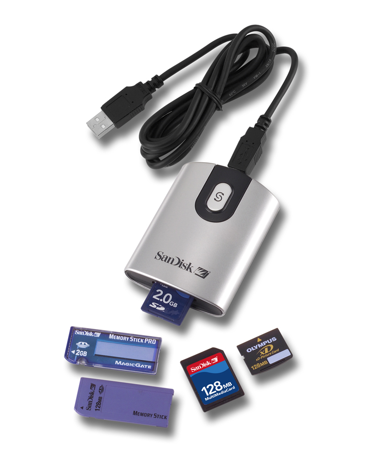 5 in 1 USB2.0 Card Reader