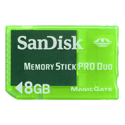 8GB MS Pro Duo Gaming