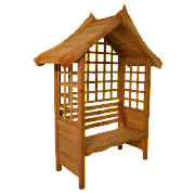 Sandringham Traditional Wooden Garden Arbour Seat