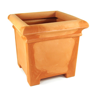 Traditional Square Pot Terracinna 50cm