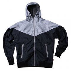 Mens Santa Cruz Hansen Jacket Black Grey