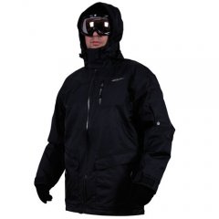 Mens Santa Cruz Moon Unit Tech Jacket Black