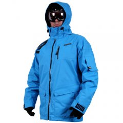 Mens Santa Cruz Moon Unit Tech Jacket Blue