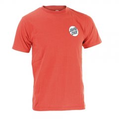 Mens Santa Cruz Roskopp 1 Tee Rich Red