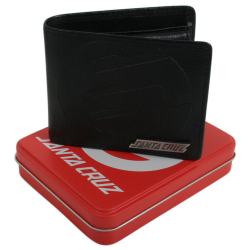 Mens Santa Cruz Whopper Wallet Black