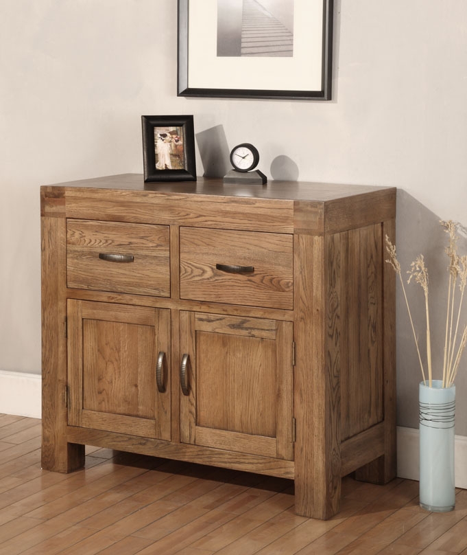 Santana Reclaimed Oak 2 Door 2 Drawer Dresser