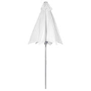 2.1m LED Parasol White