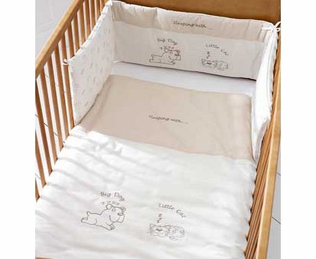 Animal Cot Bed Bumper Set