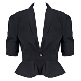 Sass and Bide The Art of Noise Cropped Black