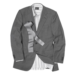 Grey Slim Fit Suit Jacket