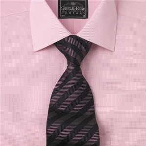 Pink Micro Check Shirt