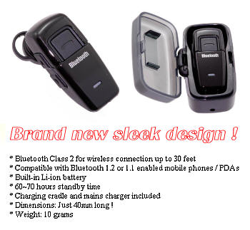 T Mobile Sidekick 2 Compatible Bluetooth Headset