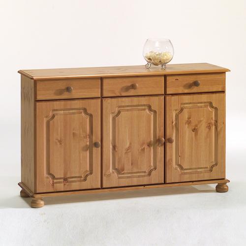 Scandinavian Pine Silkeborg Sideboard, 3 Drawer, 3 Door