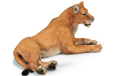 schleich Lioness Lying