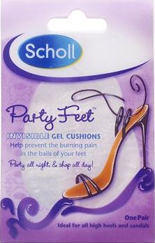 Scholl, 2041[^]10028006 Party Feet Invisible Gel Cushions - 1