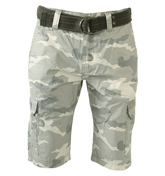 Grey Cargo Shorts