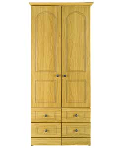 Stratford RA 2 Door 2 Drawer Wardrobe