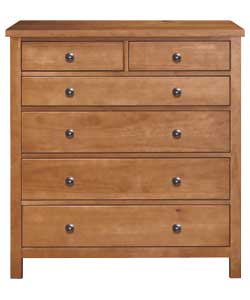 Timeless 4 + 2 Drawer Chest - Oak