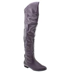 Female Josa Over Knee Boot Manmade Upper ?40 plus in Purple