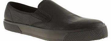 womens schuh black awesome mono slip on flats