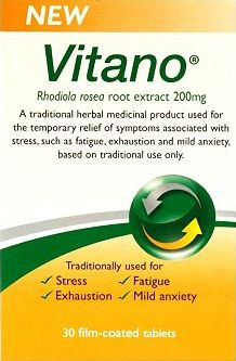 Schwabe, 2041[^]10087799 Vitano Rhodiola Rosea Root Extract 200mg 30
