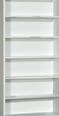 Sciae Smooth 36 Large Bookcase in High Gloss White