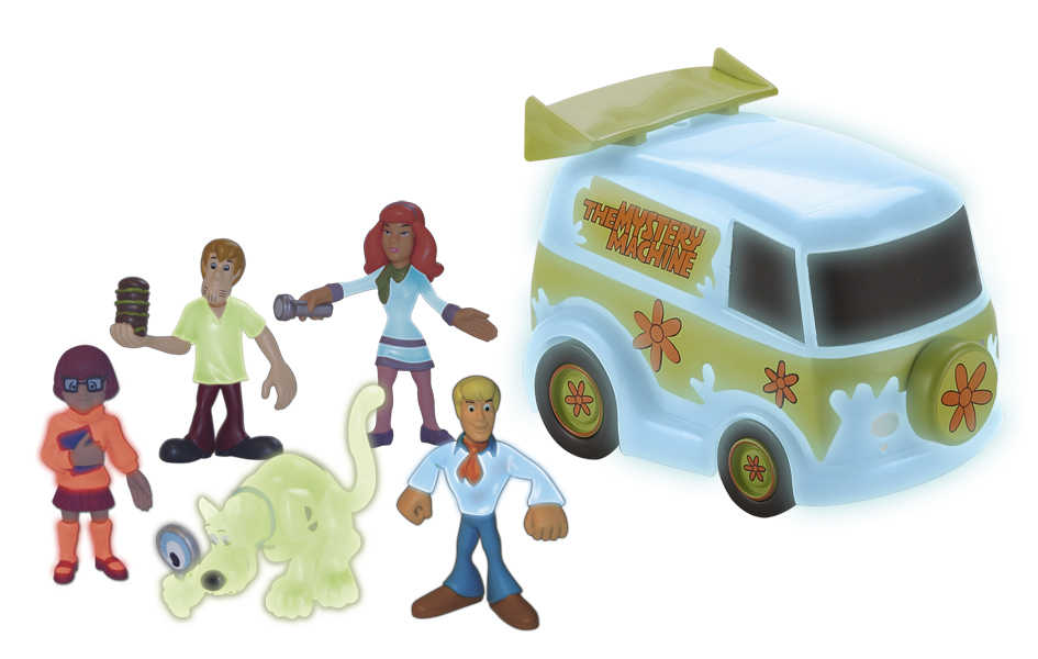 Gitd Mystery Machine Vehicle and Crew